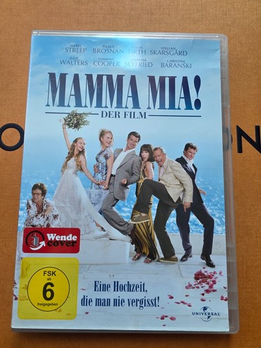 Mamma mia dvd wendecover - dvd,