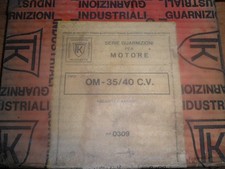 GUARNIZIONI MOTORE OM 35 / 40 C.V. - SCATOLA APERTA