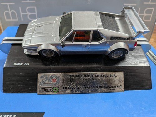 Slot scalextric exin - bmw, m1