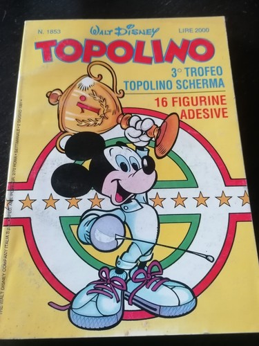 Libretto fumetto topolino walt - libretto,