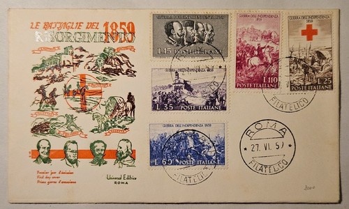 Busta primo giorno fdc guerra - giorno,
