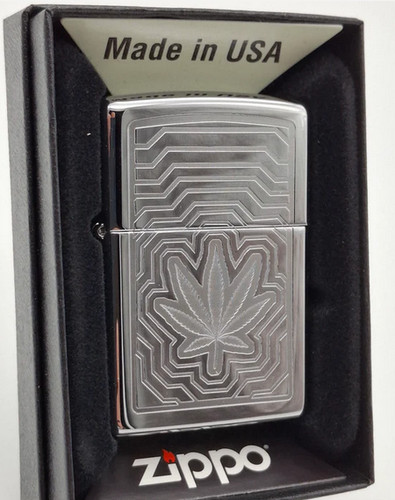 Accendino zippo leaf - accendino,