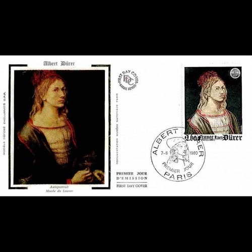 Fdc soie tableau albrecht - -,