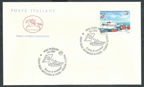 2001 italia fdc cavallino - 2001,