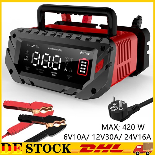 Caricabatteria auto 12v 24v - auto, 6v/12v/24v