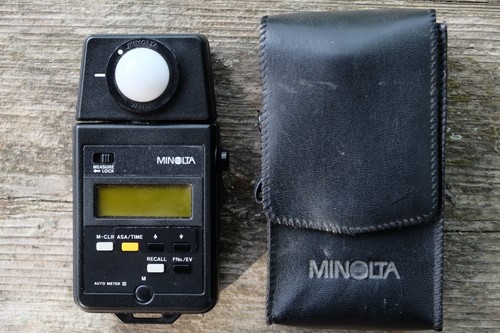 Esposimetro minolta autometer - esposimetro,