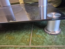 Tavolino in vetro per tv/