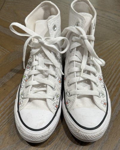 Converse donna bianche alte