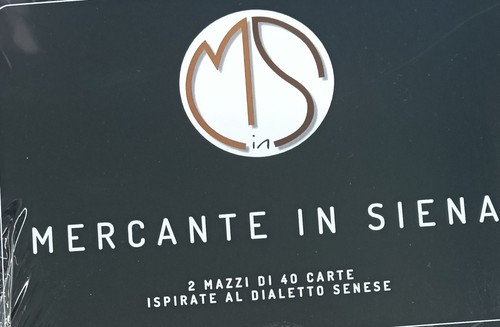 Mercante siena due mazzi - siena:,