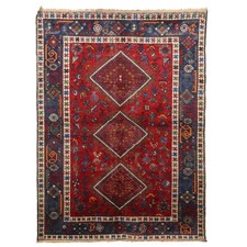 Tappeto Afshar Antico Lana