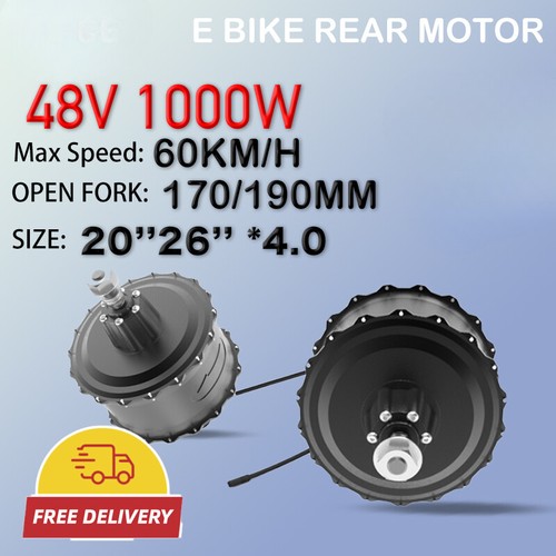 Motore mozzo posteriore 48v - motore,