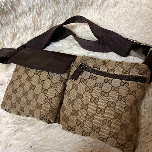 Gucci auth waist pouch - auth, gg