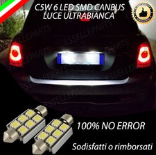 COPPIA LUCI TARGA 6 LED PER