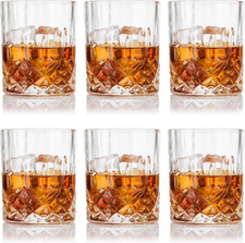 6 Pezzi Bicchieri Da Whisky, 330 Ml Bicchiere Di Cristallo Senza Piombo per Cock