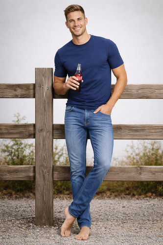 Jeans uomo leggero zip - jeans,