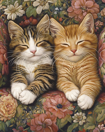 Tabby zenzero gattini che - zenzero,