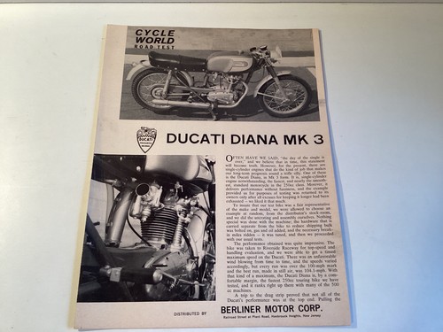 Ducati depliant 250 - , mk