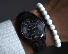 Orologio Hamilton Khaki Field Quarzo Swiss Made 40mm Orologio Nero H6840173