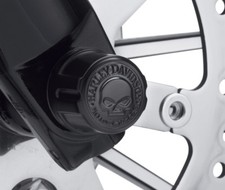 Harley Davidson Black Willie G Copri asse teschio - Anteriore - 43000096