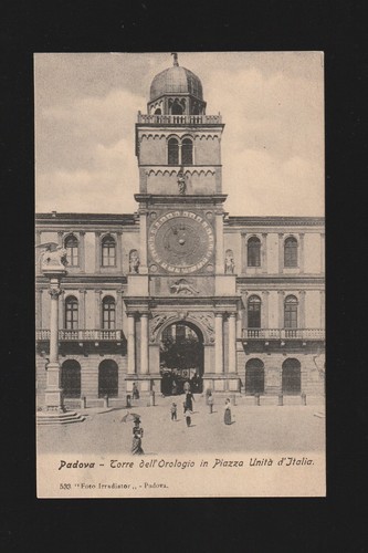 Padova cartolina torre - padova,