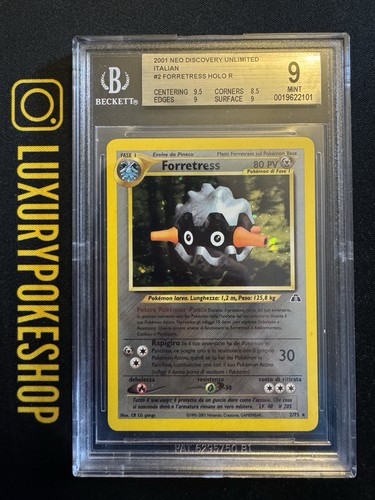 Carta card pokemon forretress - carta,