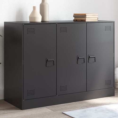 Vidaxl credenza nera 99x39x73 - vidaxl,