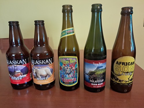 Lotto bottiglie vuote - vuote, birre