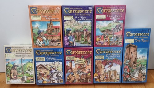 Espansioni carcassonne dal - carcassonne,