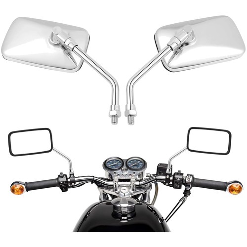 Specchietti moto cromati - , m8