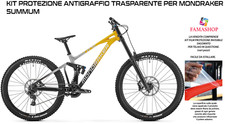 ADESIVI ANTIGRAFFIO PROTEZIONE TELAIO BICI MONDRAKER SUMMUM MTB DOWN HILL