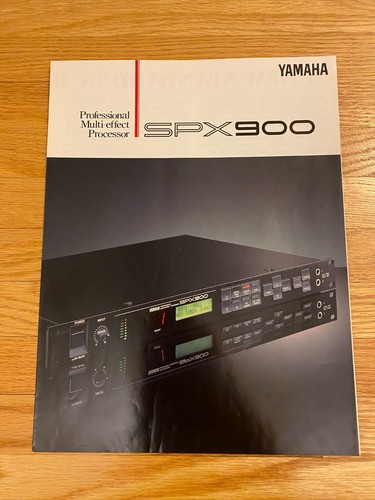 Yamaha catalog spx 900 pro - catalog,