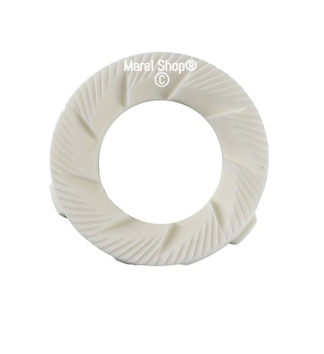 Placca disco ceramica - in, 48x28