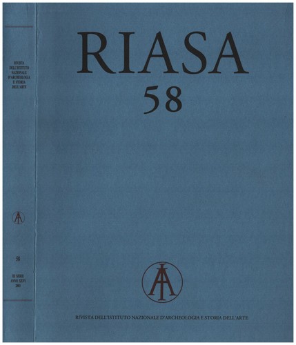 Rivista dell istituto - rivista, dell'istituto