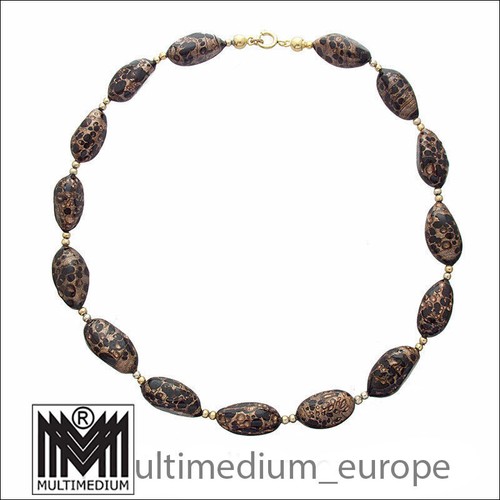 Collana vetro avventurina - collana, in