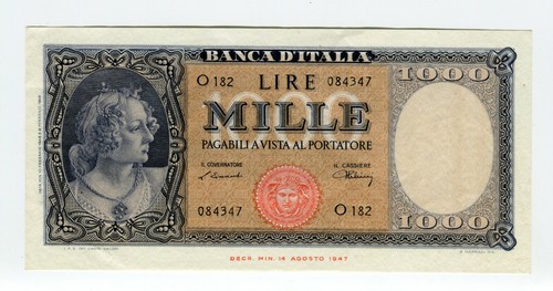 Banconota 1000 lire - banconota,