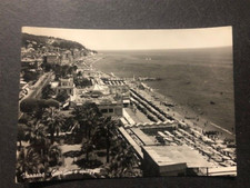 cartolina bianco nero viaggiata animata Varazze Savona Liguria bianconero bn bn