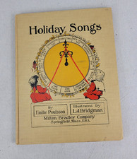 Holiday Song, Emilie Poulsson, illustrated by L.J. Bridgman, HC (1903) hc