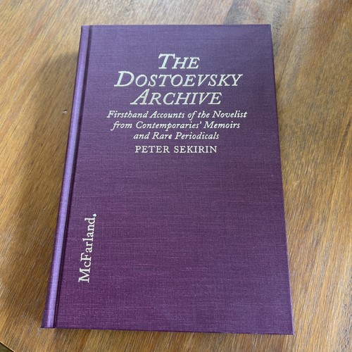 The dostoevsky archive - dostoevsky,