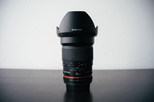 Obiettivo samyang 35mm - samyang, f/1.4