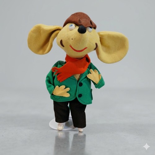 Topo gigio panno - gigio,