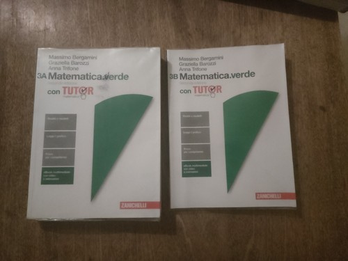 Matematica verde 3b - 3a, e