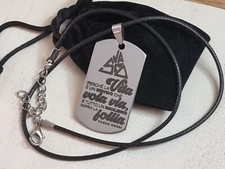 Ciondolo Vasco Rossi "Sally" in acciaio, NUOVO, personalizzabile, portachiavi