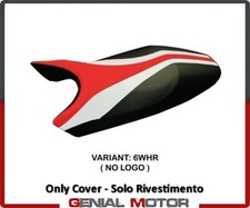 Rivestimento sella Freccia Bianco - Rosso (WHR)T.I. DUCATI MONSTER 1994 > 2007