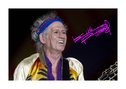 Keith richards signed - keith,