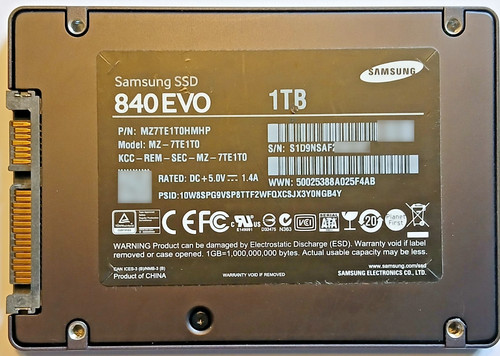 Samsung 840 evo 1tb - 1tb, ssd