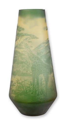 Vaso vetro galle - in, galle-style