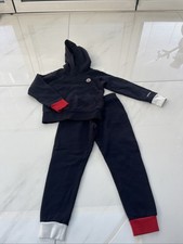 Moncler tuta ragazzo blu navy