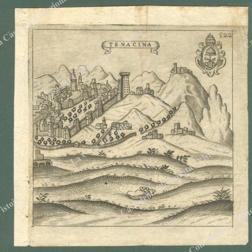 Terracina 1685 veduta - terracina.1685.,