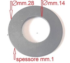 Rondella elastica bombata per