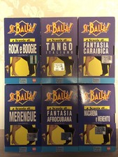 LOTTO STOCK SET 6 VHS Si Balla - Fabbri Video - A Scuola Di Tango Merengue Etc